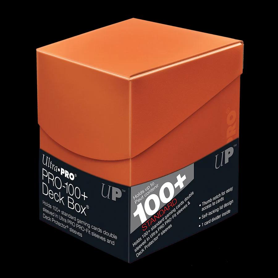 Ultra-Pro Eclipse Pro-100+ Deck Box (Pumpkin Orange)