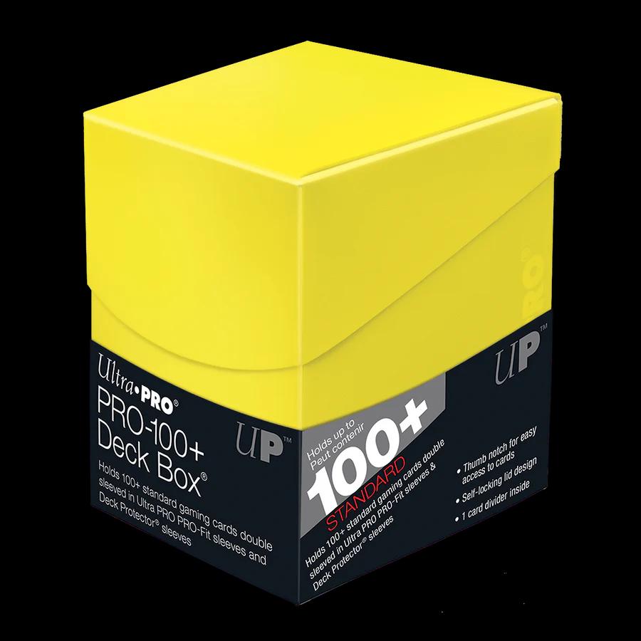 Ultra-Pro Eclipse Pro-100+ Deck Box (Lemon Yellow)