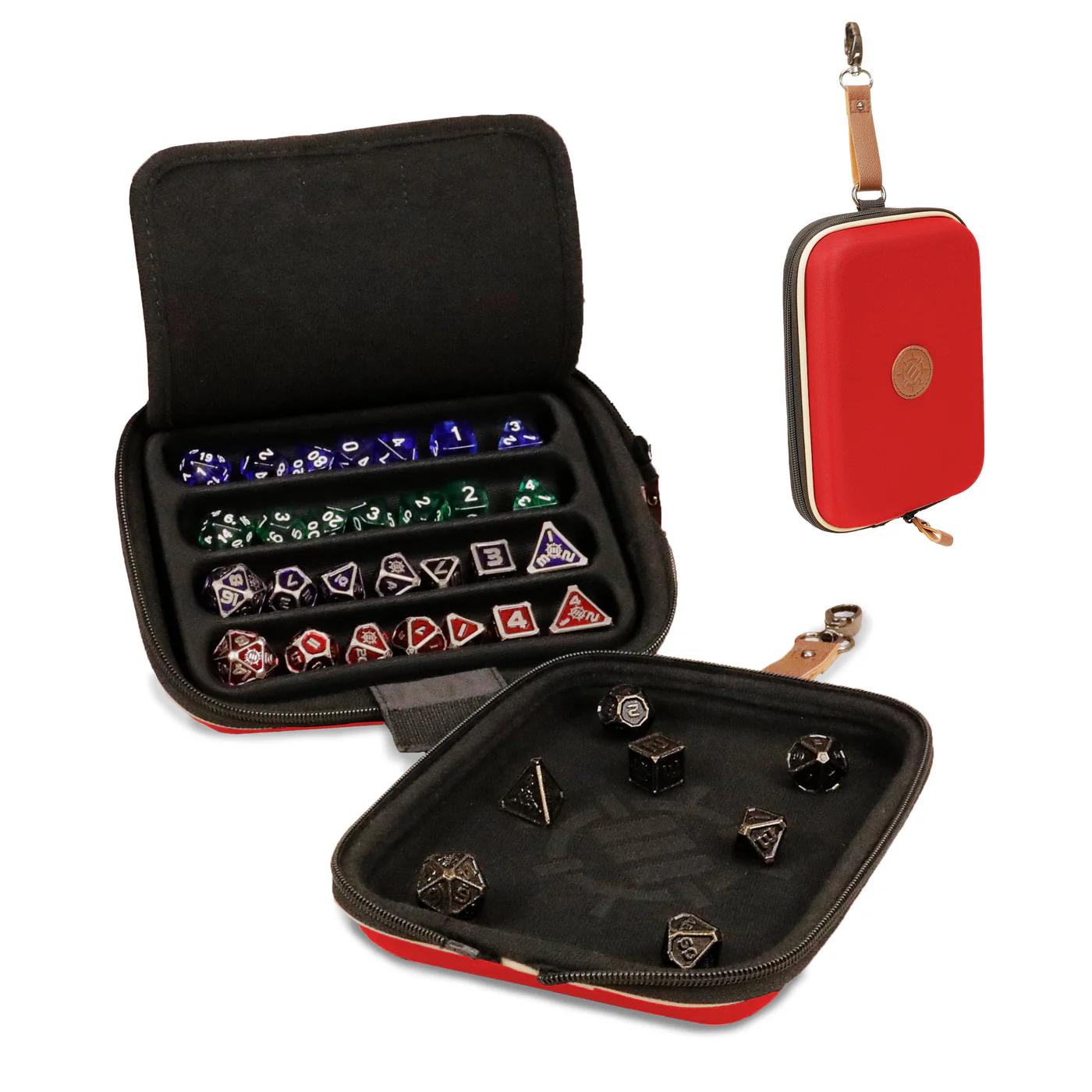 ENHANCE Designer Edition Dice Case & Tray Red