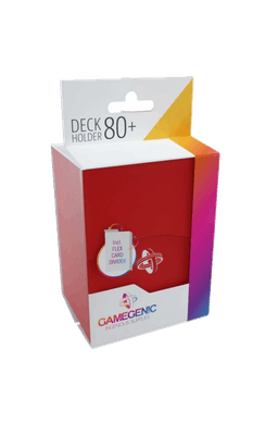 Gamegenic Deck Holder 80+ Deck Box (Red)