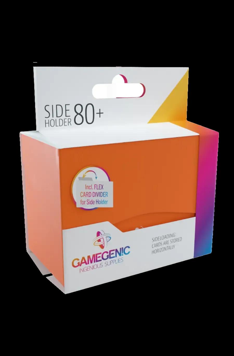 Gamegenic Side Holder 80+ Deck Box (Orange)