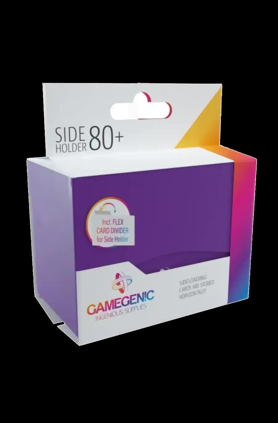 Gamegenic Side Holder 80+ Deck Box (Fioletowe)