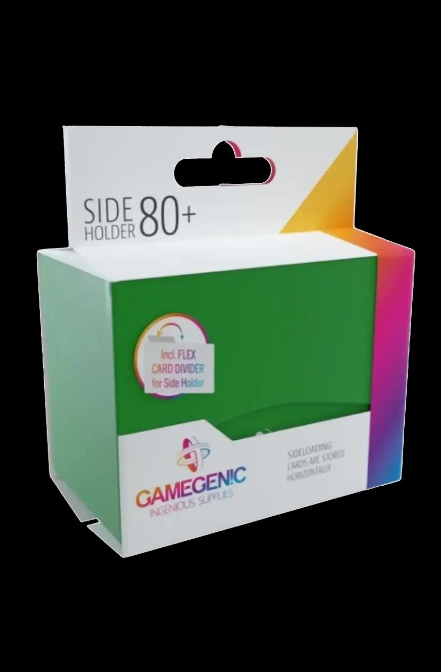 Gamegenic Side Holder 80+ Deck Box (Green)