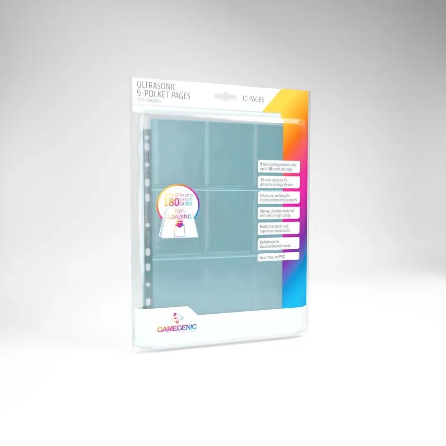 10 Gamegenic Ultrasonic 9-Pocket Pages