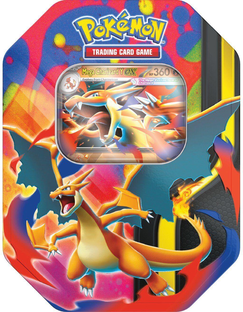 Mega Charizard Y ex Tin