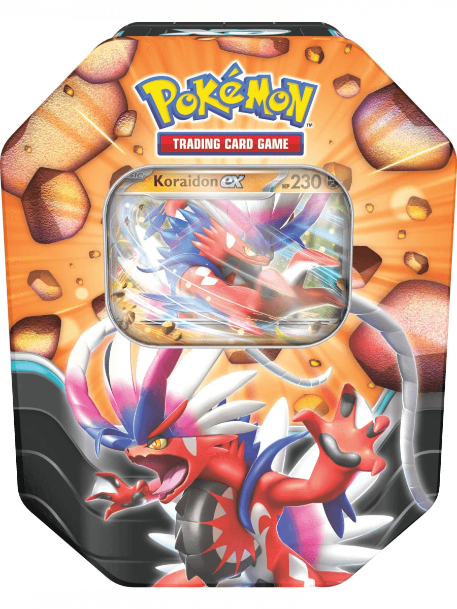 Slashing Legends Tins: Koraidon ex Tin
