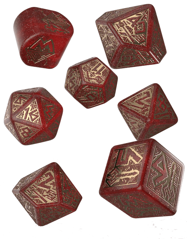 Dwarven Dice Set "Jewels"