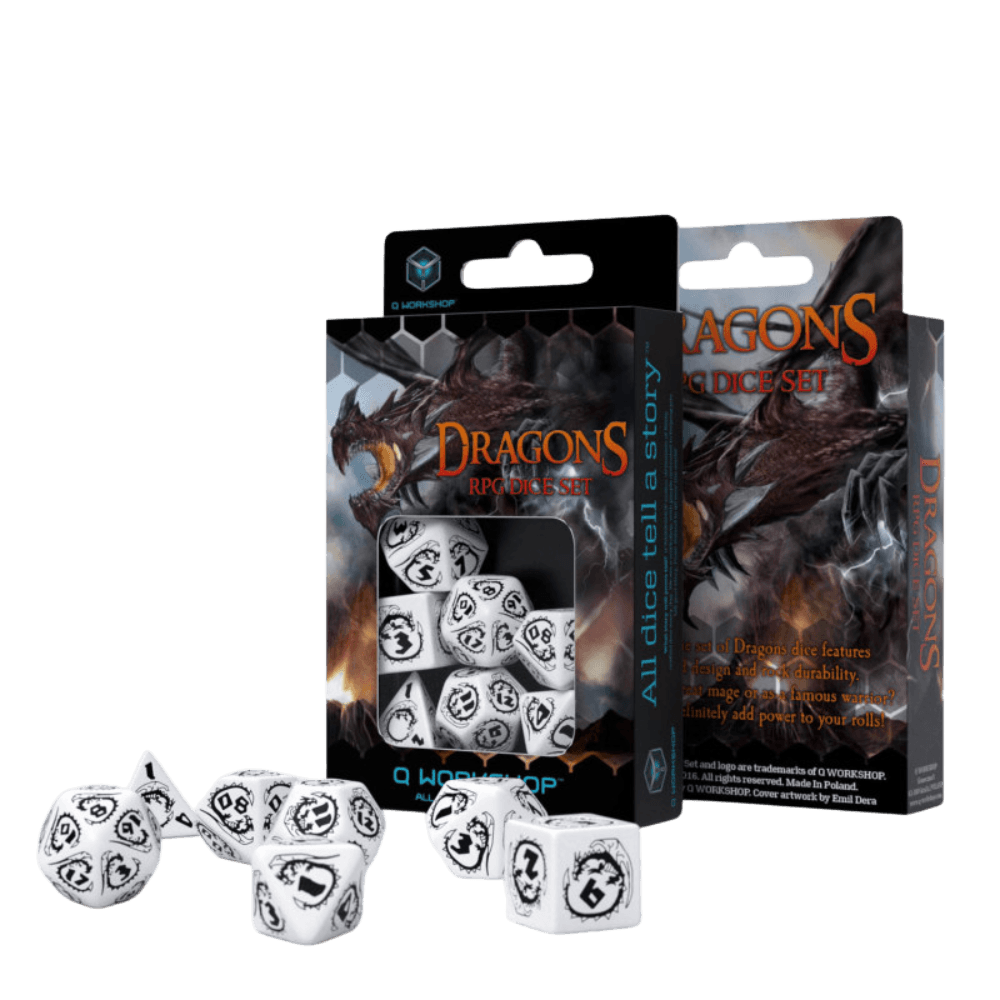 Komplet Kości  Dragons: Opal