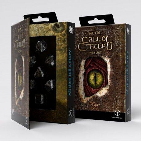 Call of Cthulhu Metal Dice Set