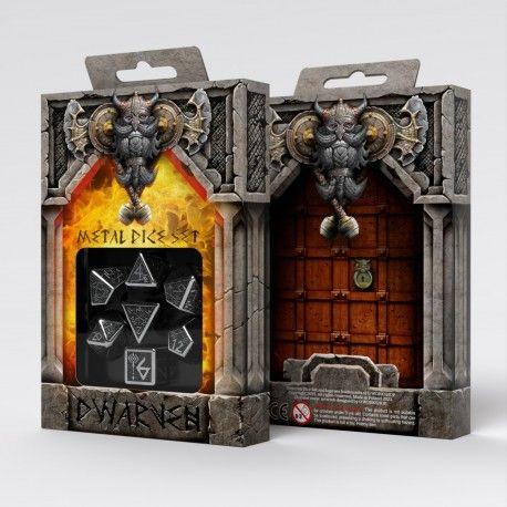 Metal Dwarven Dice Set