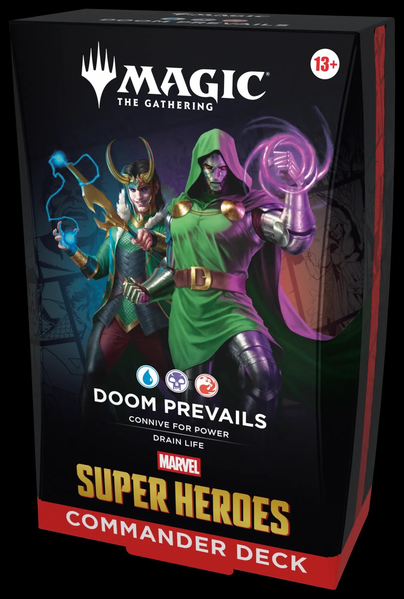 Commander: Magic: The Gathering | Marvel Super Heroes: "Doom Prevails" Commander Deck