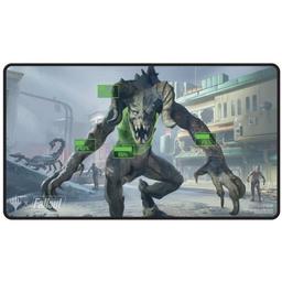 Universes Beyond: Fallout: "V.A.T.S." Black Stitched Playmat