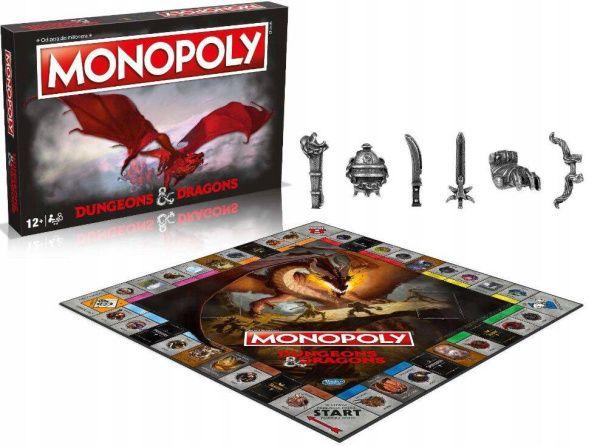 Monopoly: Dungeons and Dragons Baldur's Gate D&D