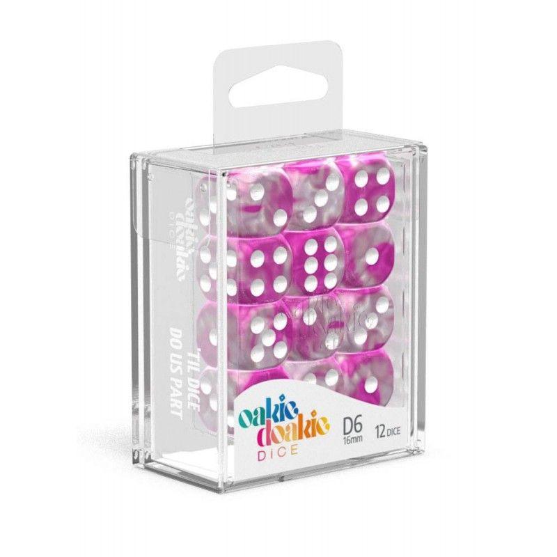 Oakie Doakie Dice D6 Gemidice-Magnolia 12
