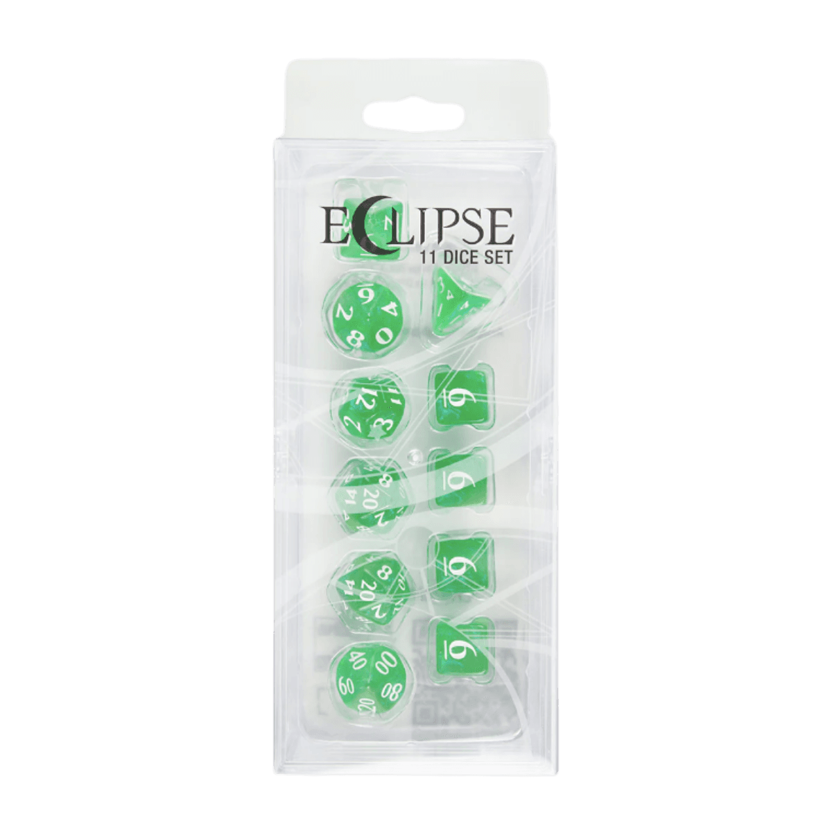 Eclipse 11 Dice Set: Forest Green