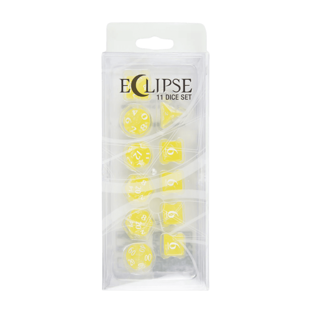 Eclipse 11 Dice Set: Lemon Yellow