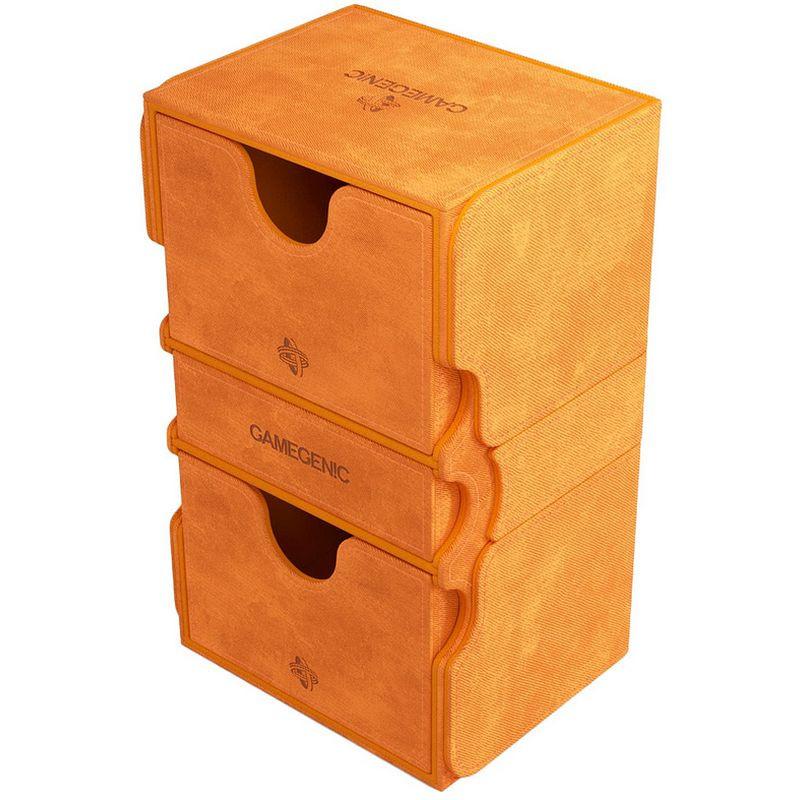 Gamegenic Stronghold 200+ Deck Box (Orange)