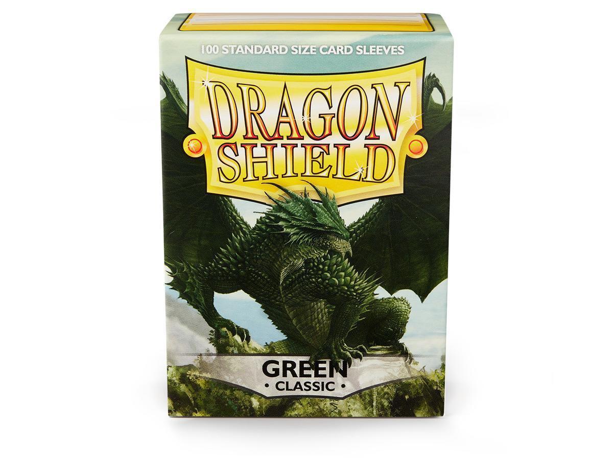 100 Dragon Shield Sleeves - Classic (Green)