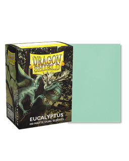 100 Dragon Shield Sleeves (Matte Dual Eucalyptus)