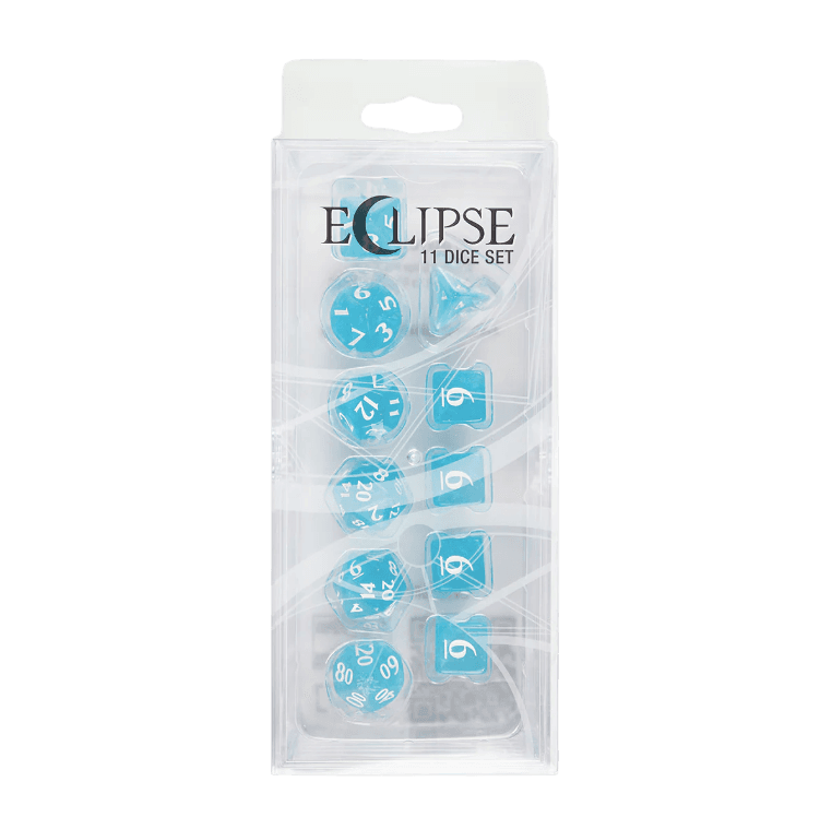 Eclipse 11 Dice Set: Sky Blue