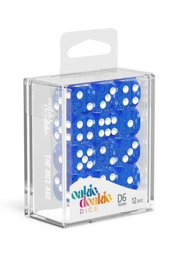 Oakie Doakie Dice D6 Speckled-Blue 12