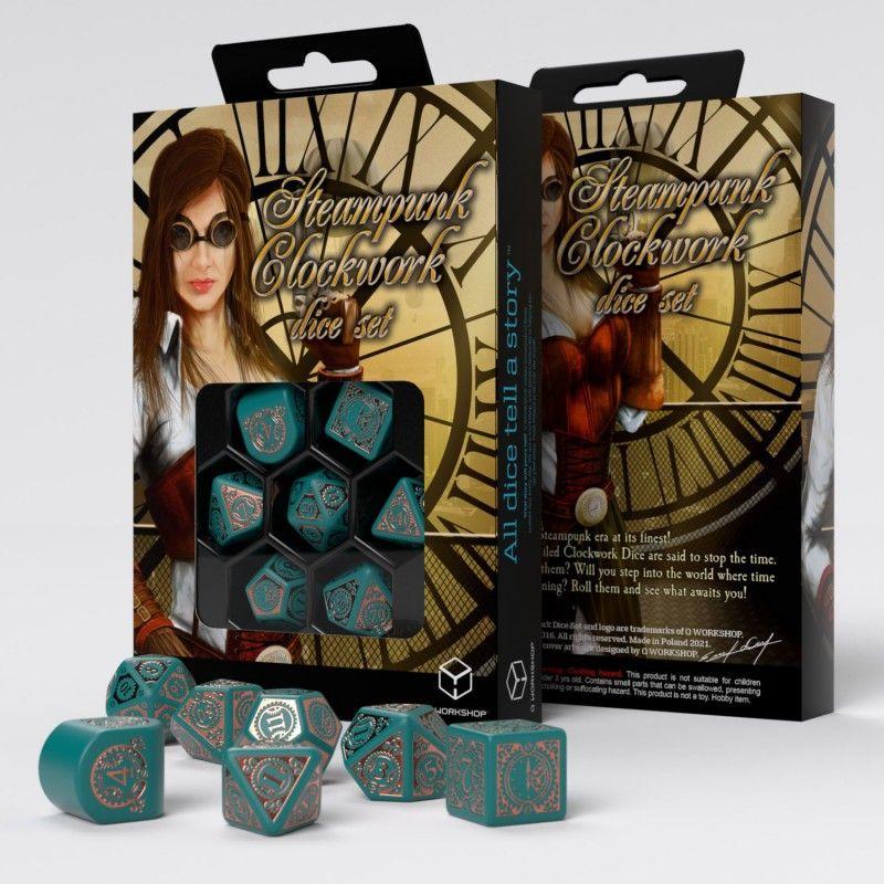 Steampunk Clockwork Modern Dice Set: Nautical Apparatus