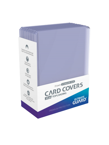25 Ultimate Guard Card Covers Toploader 35pt