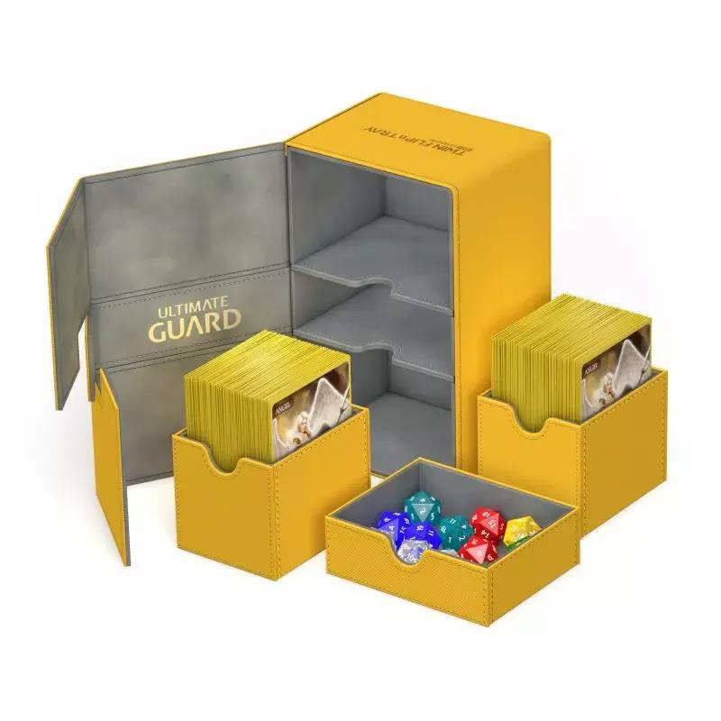 Ultimate Guard Twin Flip'n'Tray Deck Case 160+ (Yellow)