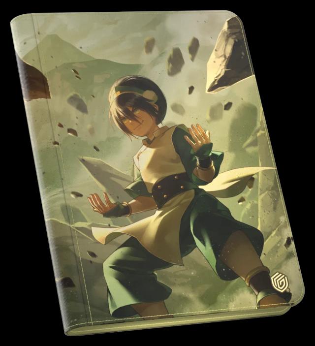 Magic: The Gathering | Avatar: The Last Airbender: "Toph" Zipfolio 360 Xenoskin 9-Pocket Binder