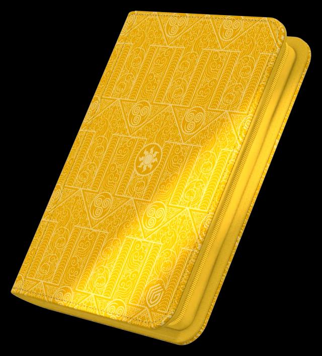 Magic: The Gathering | Avatar: The Last Airbender: "White Mana" Zipfolio 160 Xenoskin 4-Pocket Binder