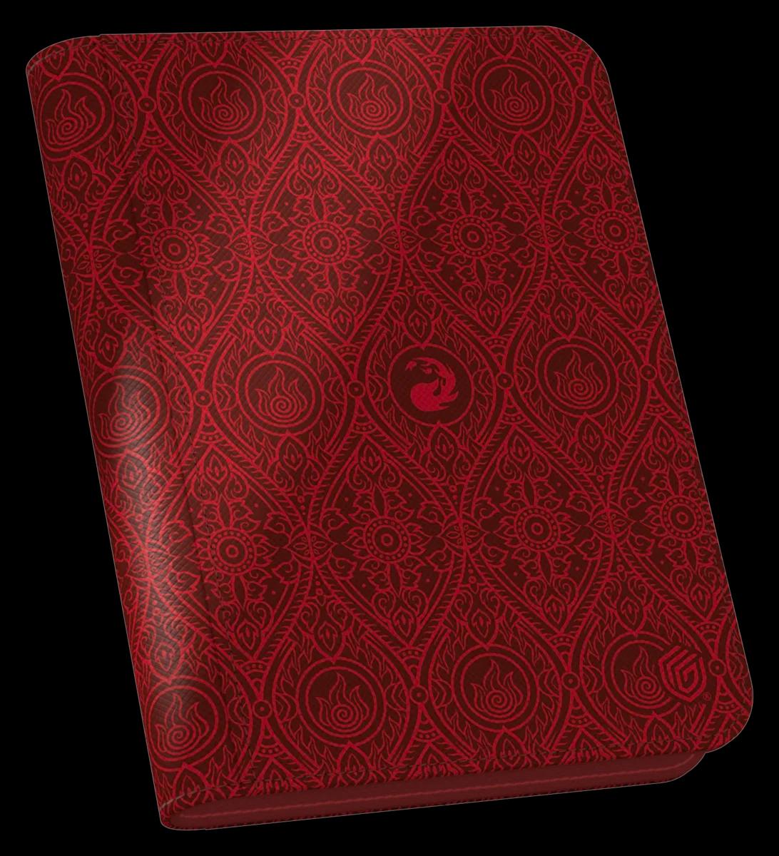 Magic: The Gathering | Avatar: The Last Airbender: "Red Mana" Zipfolio 160 Xenoskin 4-Pocket Binder