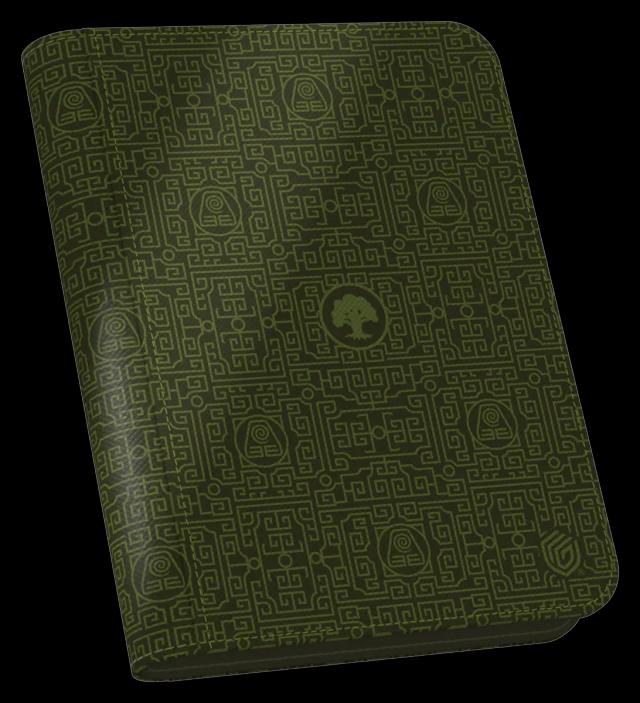 Magic: The Gathering | Avatar: The Last Airbender: "Green Mana" Zipfolio 160 Xenoskin 4-Pocket Binder