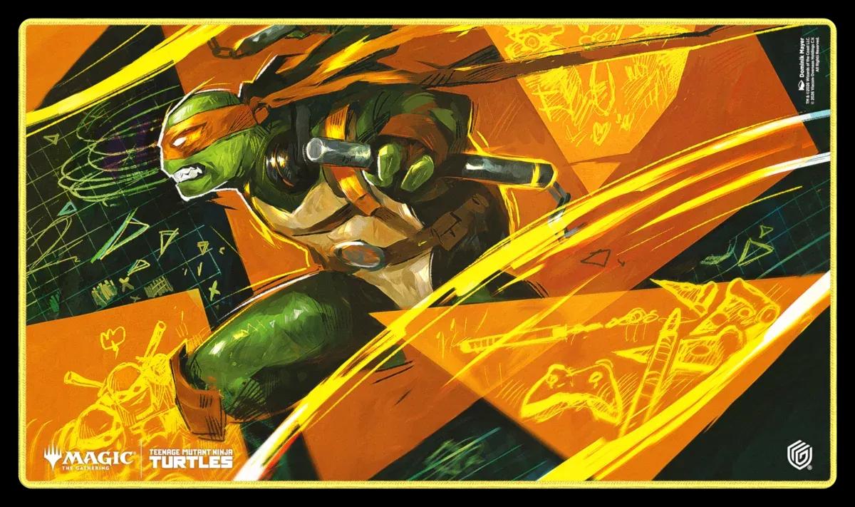 Teenage Mutant Ninja Turtles: "Michelangelo's Technique" Playmat
