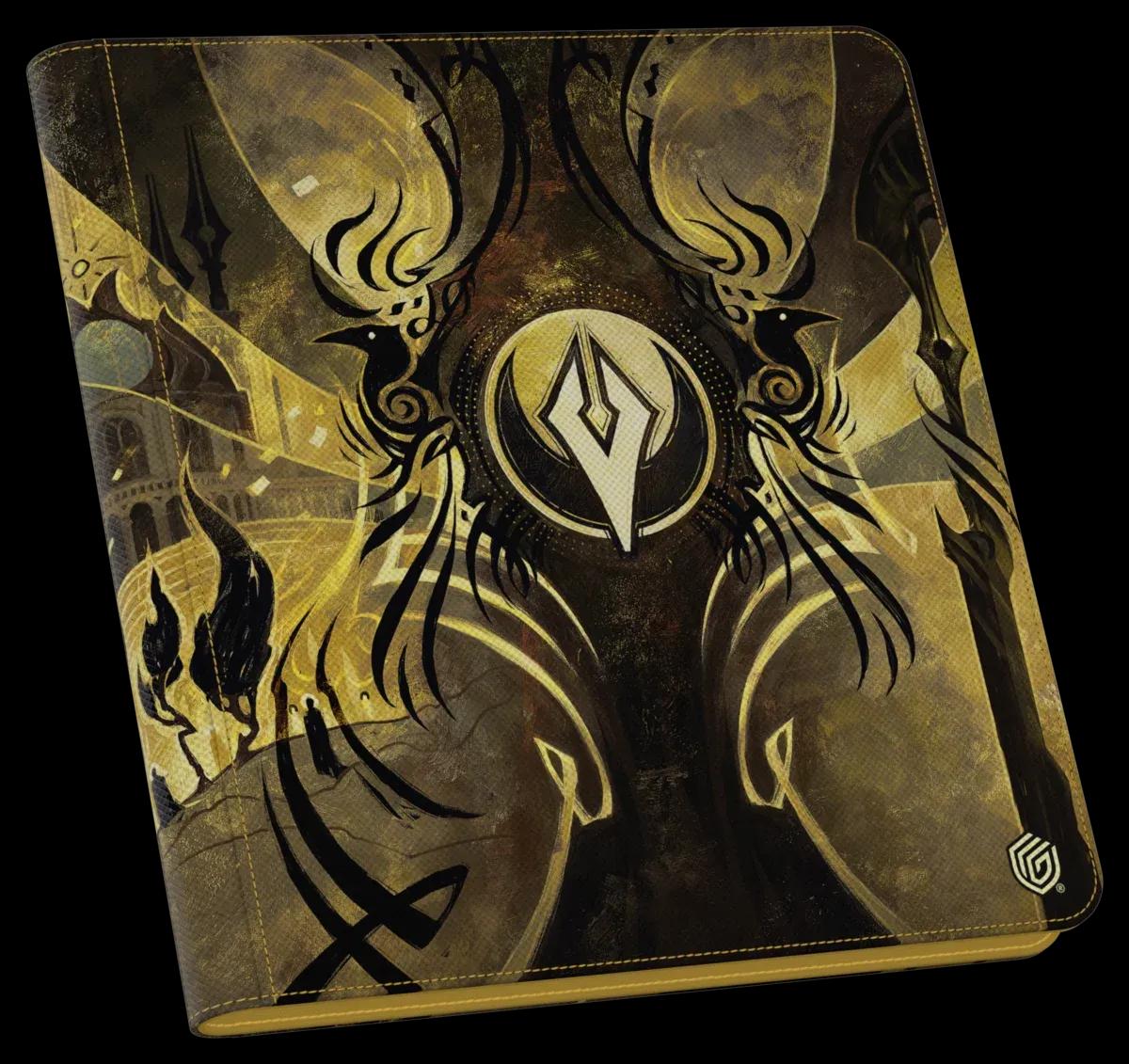 Secrets of Strixhaven: "Silverquill" Zipfolio Xenoskin 12-Pocket Binder