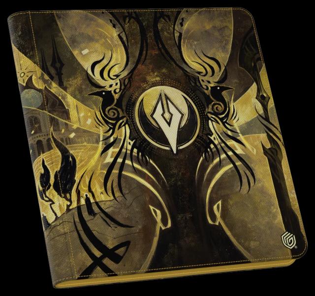 Secrets of Strixhaven: "Silverquill" Zipfolio Xenoskin 12-Pocket Binder