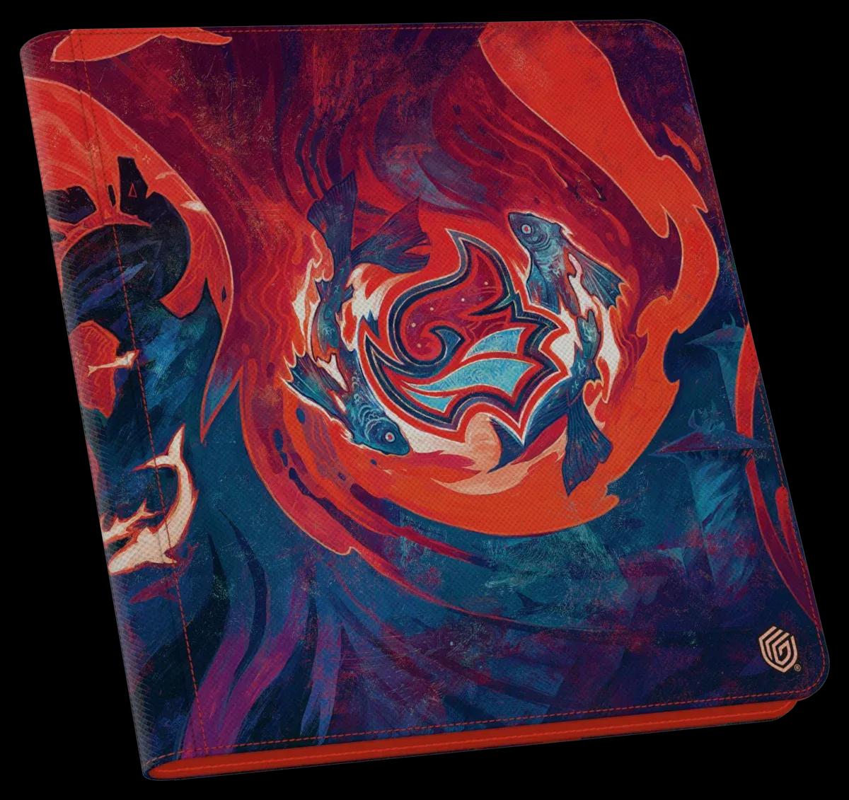 Secrets of Strixhaven: "Prismari" Zipfolio Xenoskin 12-Pocket Binder