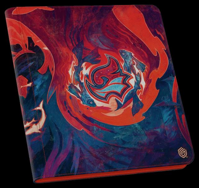 Secrets of Strixhaven: "Prismari" Zipfolio Xenoskin 12-Pocket Binder