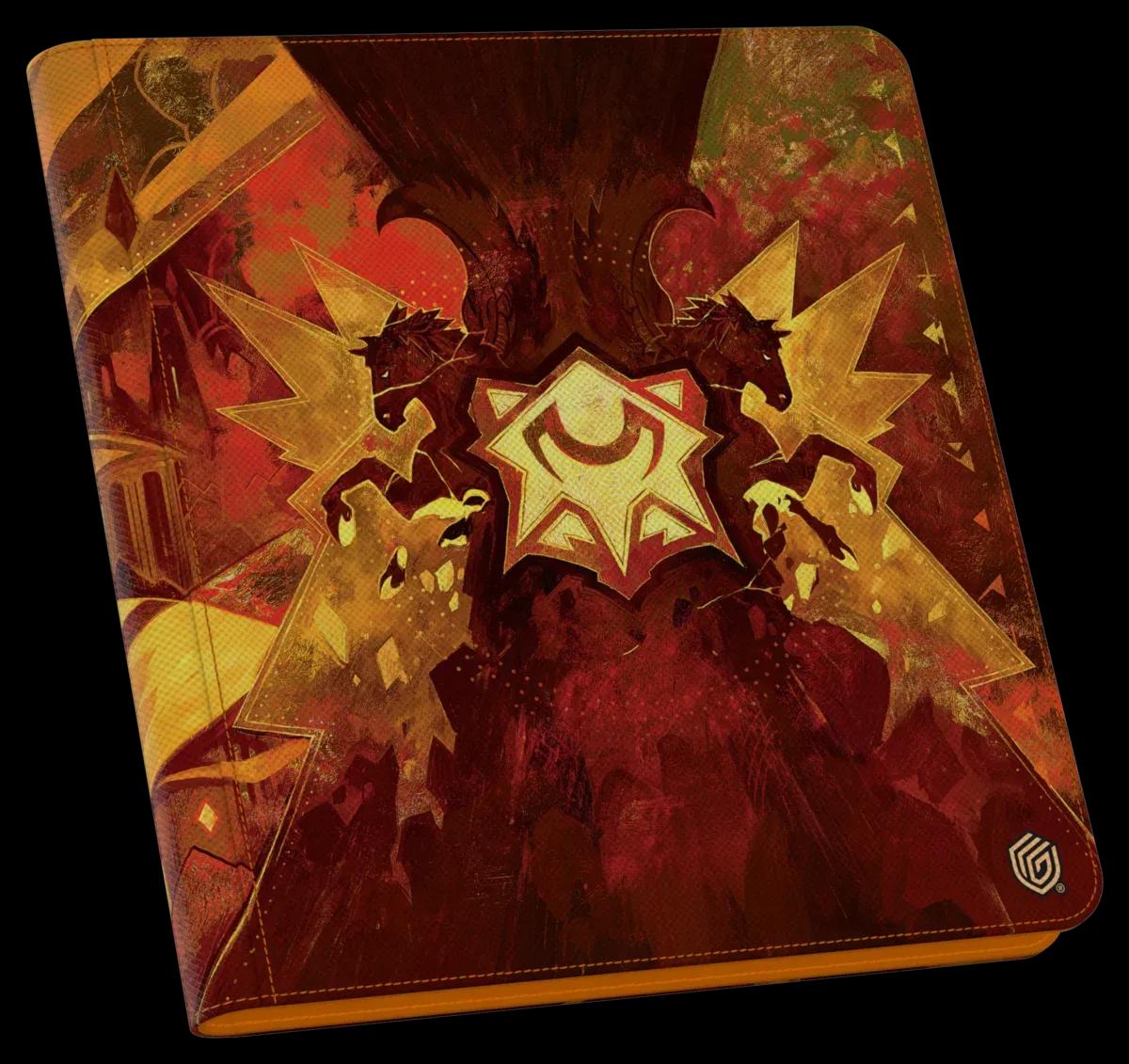 Secrets of Strixhaven: "Lorehold" Zipfolio Xenoskin 12-Pocket Binder