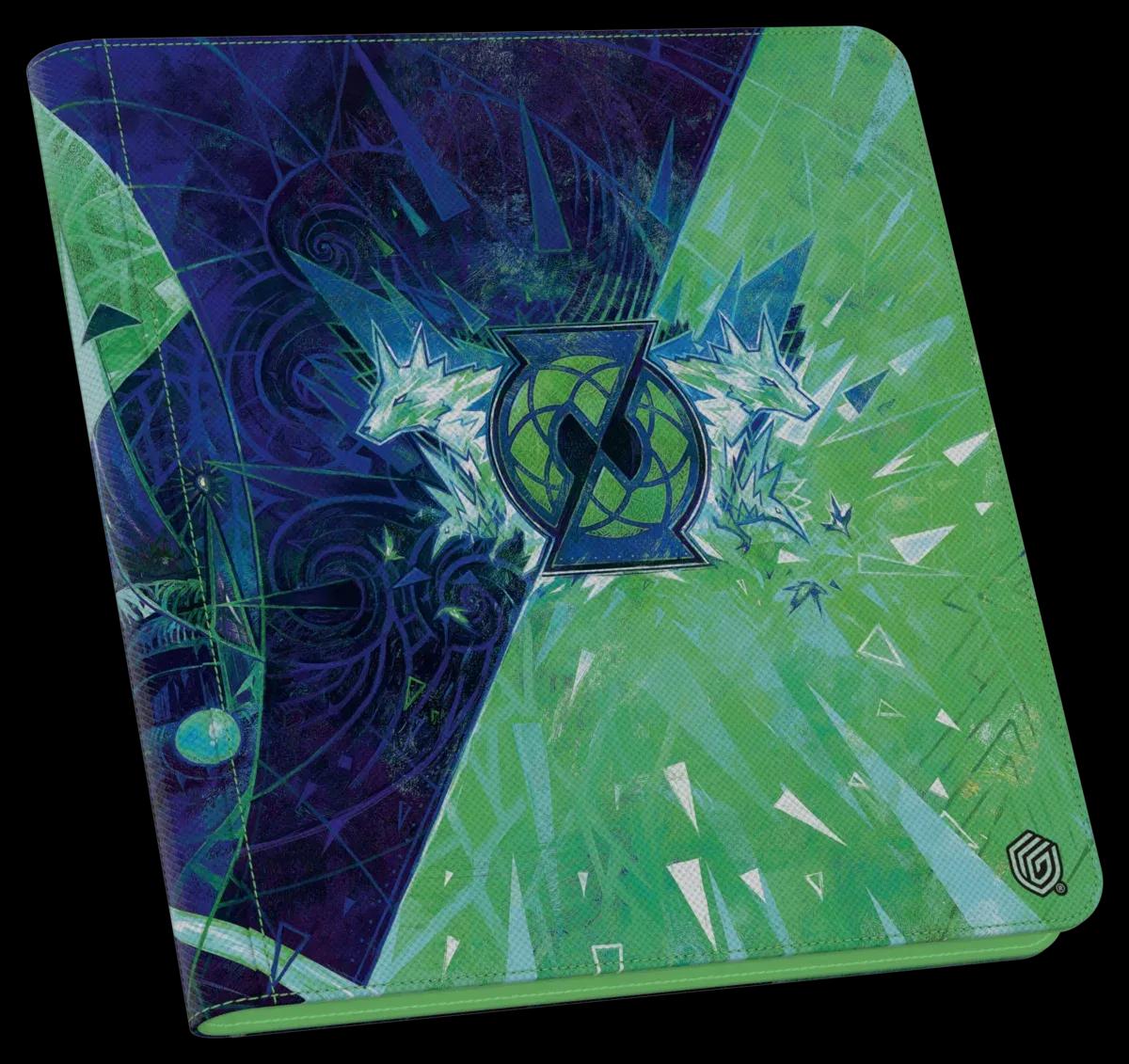 Secrets of Strixhaven: "Quandrix" Zipfolio Xenoskin 12-Pocket Binder