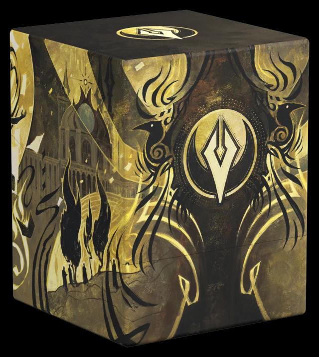 Secrets of Strixhaven: "Silverquill" RTE Boulder 100+ Deck Box