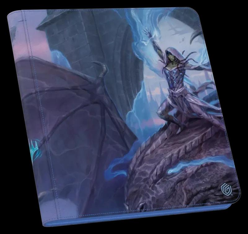 Reality Fracture: "Vraska, Soul of Stone // Vraska, the Cutting Glare" Zipfolio 480 Xenoskin Binder