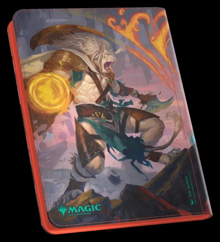 Reality Fracture: "Ajani Resolute // Ajani Unrelenting" Zipfolio 360 Xenoskin Binder