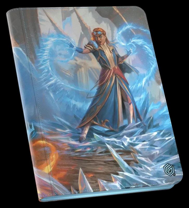 Reality Fracture: "Chandra, Chill of Compliance // Chandra, Torch of Defiance" Zipfolio 360 Xenoskin Binder