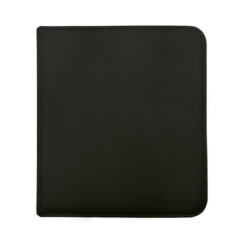 Ultra Pro Vivid Zippered 12-Pocket PRO-Binder (Black)