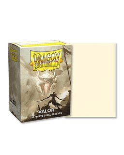 100 Dragon Shield Sleeves (Matte Dual Valor)