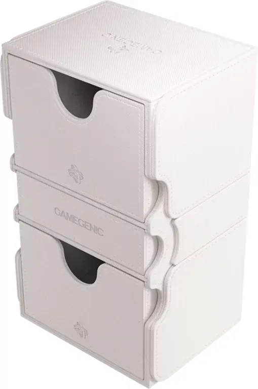 Gamegenic Stronghold 200+ XL Deck Box (White)