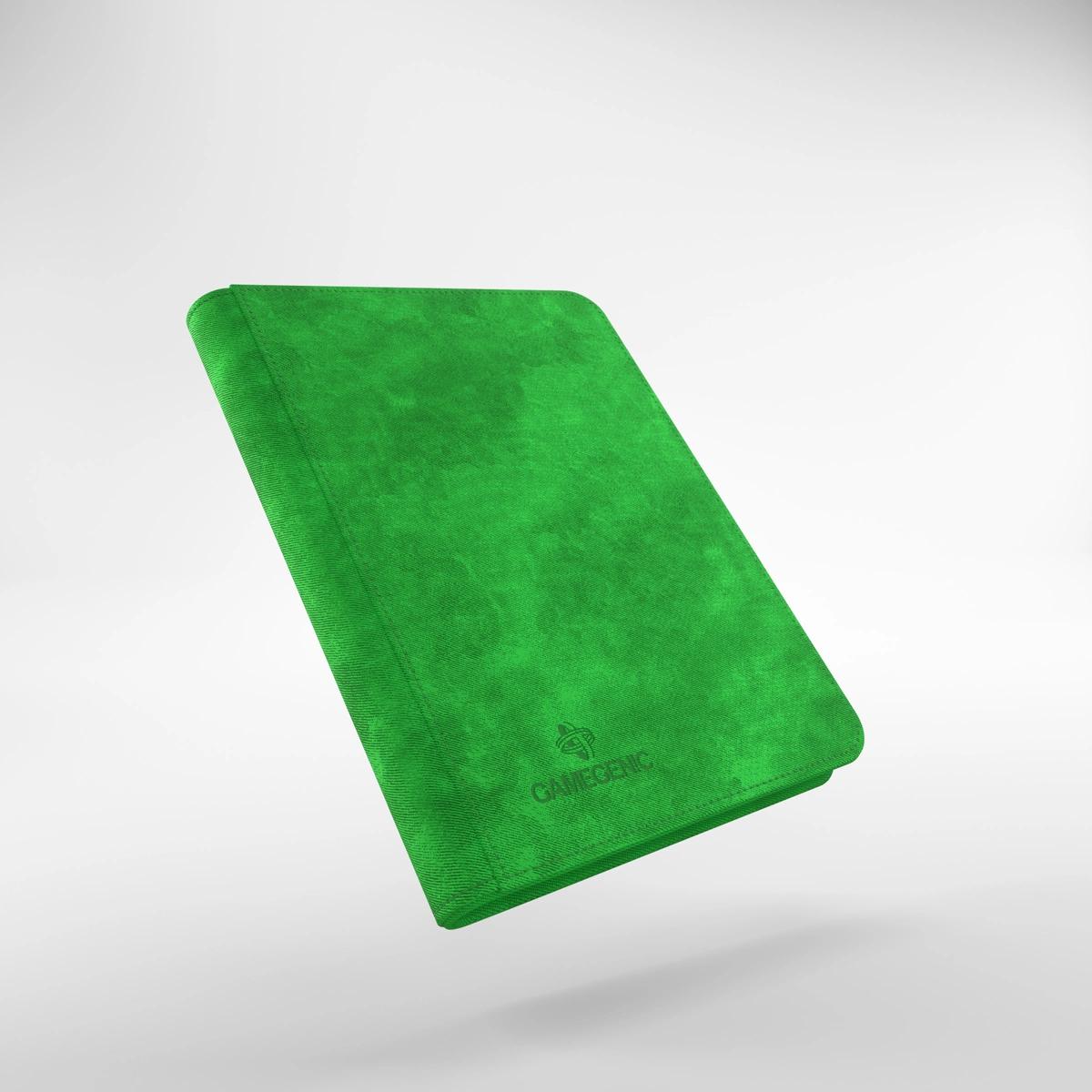 Gamegenic Zip-Up 12-Pocket Binder (Green)