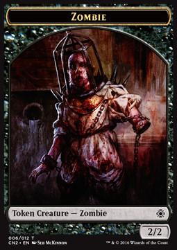 Zombie Token (Black 2/2)