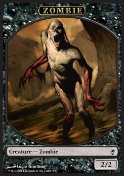 Zombie Token (Black 2/2)