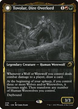 Tovolar, Dire Overlord // Tovolar, the Midnight Scourge